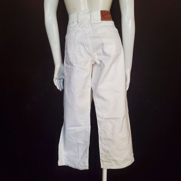 Lucky Brand White Cropped Jeans (10/30) - Picture 4 of 5